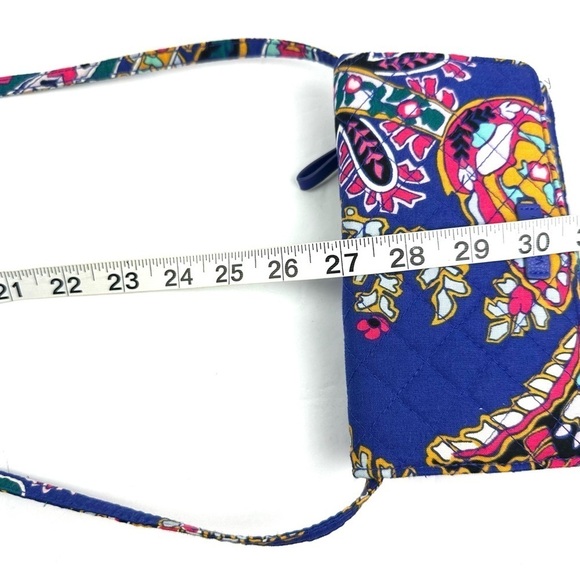 Vera Bradley All Together Crossbody Romantic Paisley Wallet Handbag RFID New - Picture 10 of 10